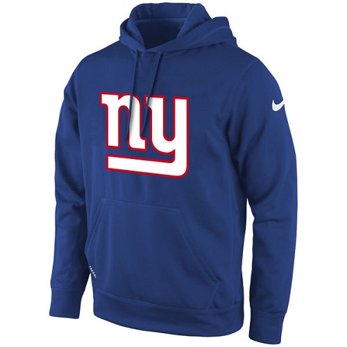 NFL New York Giants Nike KO Logo Essential Hoodie - Royal